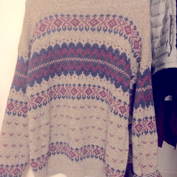 Vintage Eddie Bauer Women’s Fair Isle Sweater nordic vintage sweater 90’s Y2K - Picture 4 of 9
